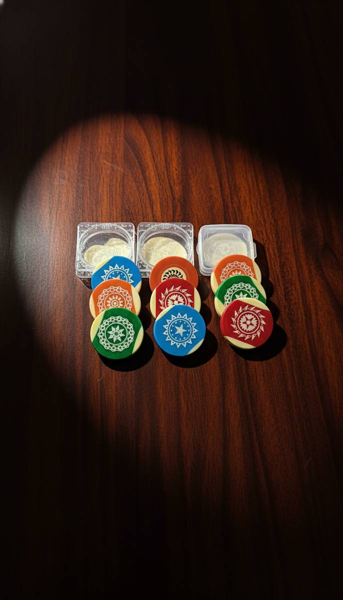 Printed Carrom Striker