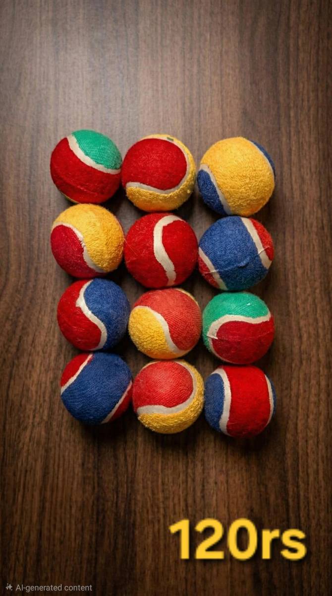 Colouring Tennis Ball